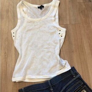 Burberry Prorsum Small Mesh Top
